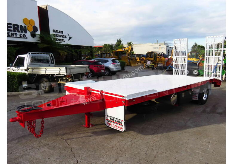 caption Interstate trailers 9 Ton Single Axle Tag Trailer Super Series ATTTAG
