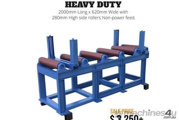 Heavy Duty Roller Conveyors For the Serious Metal Fabricator