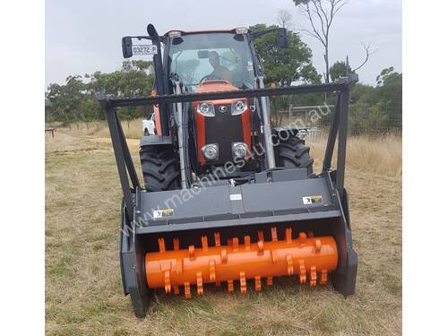Forestry Mulcher - set up for  tractor's FEL with Eurohitch 
