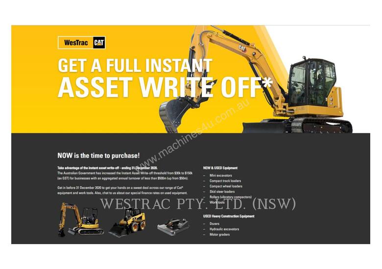 caption CATERPILLAR 303.5ECR Track Excavators