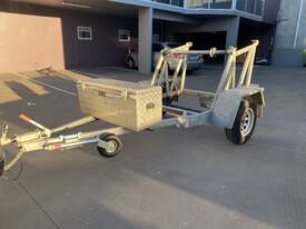 Heavy Duty Bambalina Cable Drum Trailer - picture0' - Click to enlarge