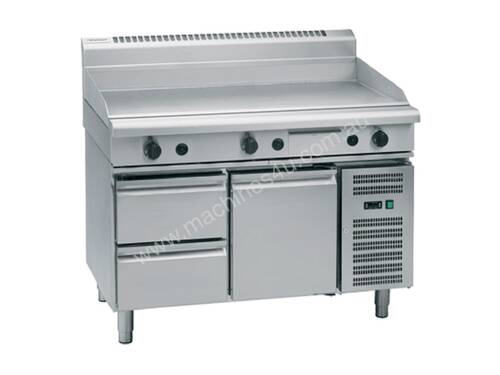 Waldorf 800 Series GP8120G-RB - 1200mm Gas Griddle `` Refrigerated Base