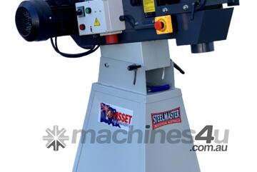 Quality 150mm Heavy Duty Industrial Linisher - Tilting With Front & Top Linishing Surfaces V