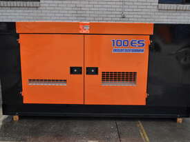 88 KVA ISUZU DENYO SILENCED INDUSTRIAL DIESEL GENERATOR SET < PERFECT CONDITION > READY TO WORK  - picture0' - Click to enlarge