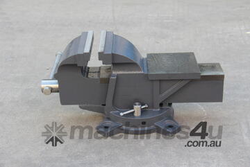 Professional 150mm Bench Vice HIS-150, Heavy Duty Swivel Base with Large Anvil