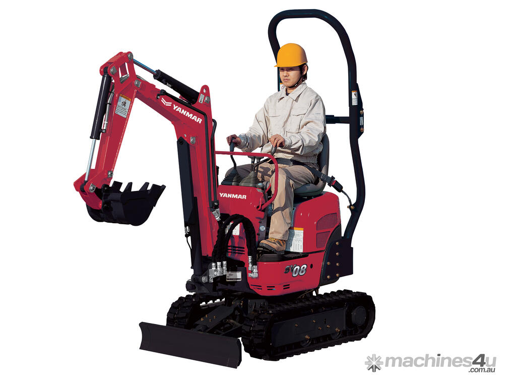 New Yanmar Yanmar SV08 Excavators 07 Tonne Excavator in SOUTH