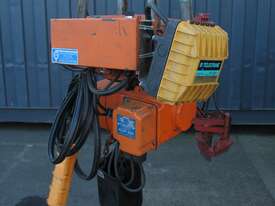 500kg Electric Chain Hoist with Motorised Trolley - Hitachi 1/25N2 - picture0' - Click to enlarge