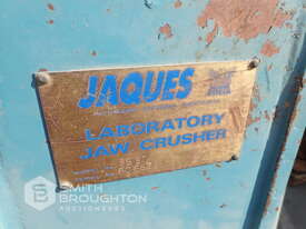 JAQUES 85 ST LABORATORY JAW CRUSHER - picture2' - Click to enlarge