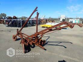 VINTAGE HORSE DRAWN SINGLE PLOUGH - picture1' - Click to enlarge