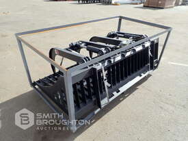 2021 BARRETT 1800MM RAKE BUCKET GRAB TO SUIT SKID STEER LOADER - picture0' - Click to enlarge