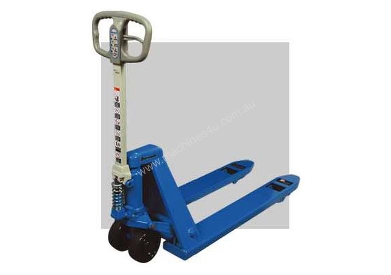 caption Bishamon Blue Label Hand Pallet Truck