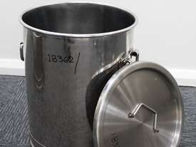 Stainless Steel Bucket. - picture0' - Click to enlarge