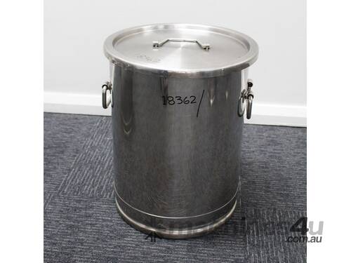 Stainless Steel Bucket.
