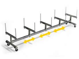 EMMEGI BAR TROLLEY FOR PACKS OF ALUMINIUM - picture2' - Click to enlarge