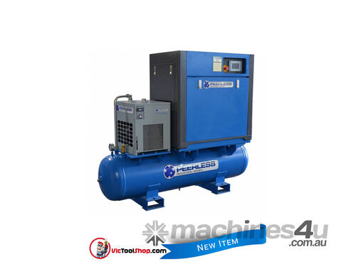 Peerless Air Compressor 10HP Variable Speed Screw Compressor - Full Feature