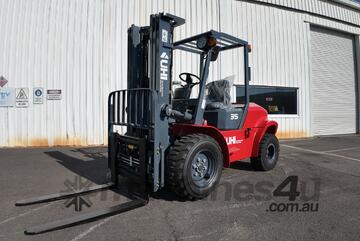 2025 UHI FR35 3.5T Load Capacity Rough Terrain Diesel Forklift