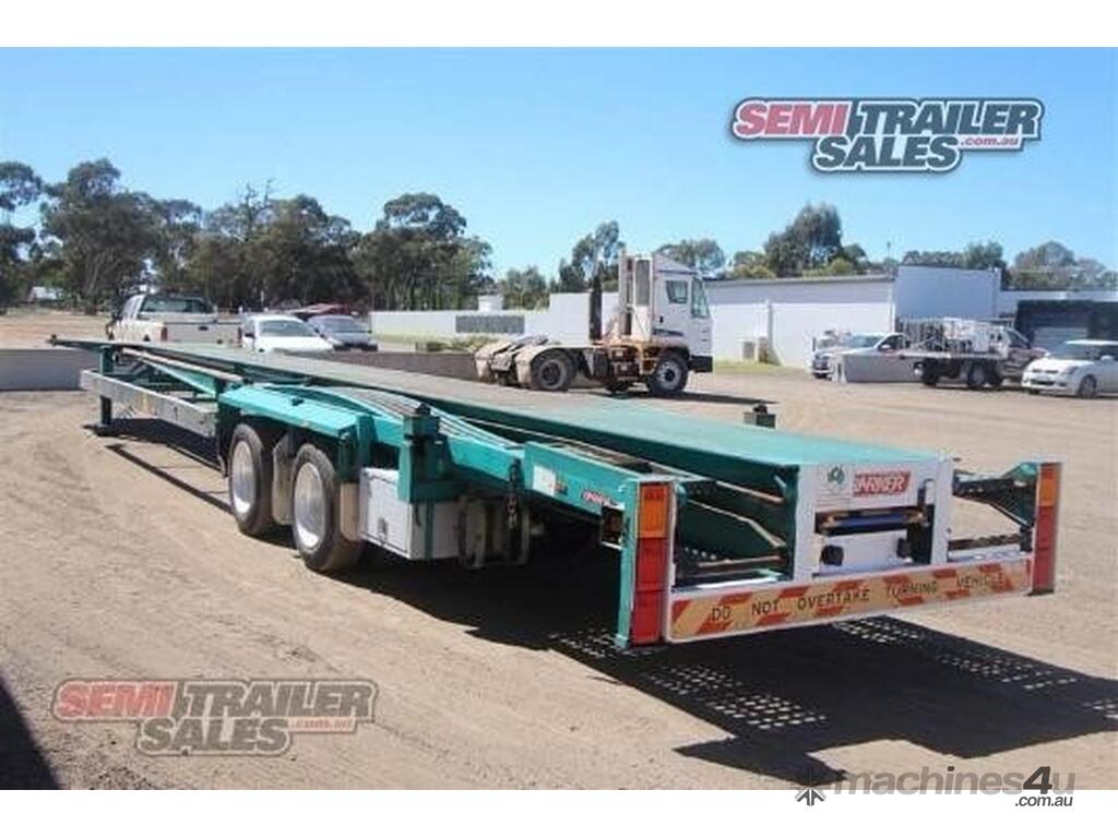 Buy Used 2004 Barker Barker Semi 53FT Bogie Axle Skel Skel Trailers In ...