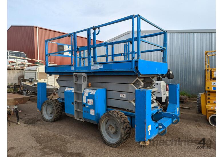 Used 2006 Genie GS4390RT Rough Terrain Scissor Lift in , - Listed on ...