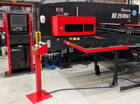 Amada AE2510 punching machine + MP2512C1 loader + TOGU tooling sharpener + Tooling (ready to go!) - picture0' - Click to enlarge