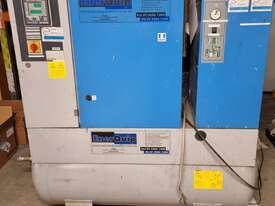 2005 11 KW 3Ph CECCATO ARIA COMPRESSA rotary screw air compressor with tank, dryer & filters - picture0' - Click to enlarge