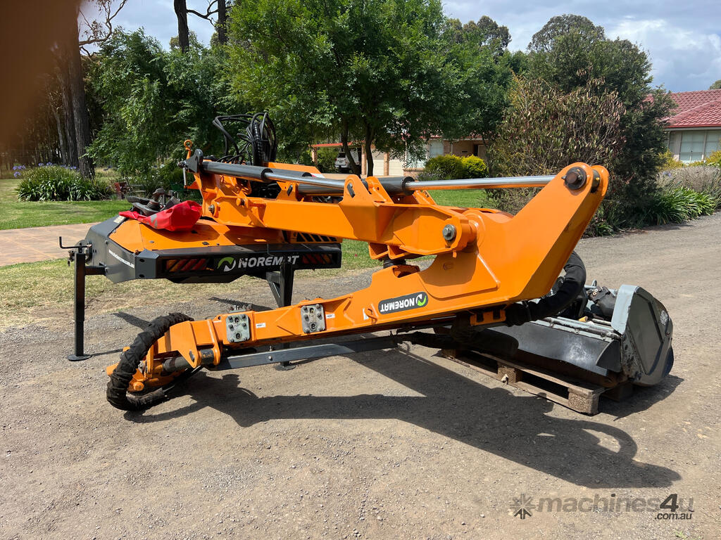 Used 2015 noremat NOREMAT MAGISTRA 61TG The Ultimate Side Arm Mower