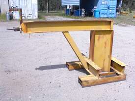 Forklift jib attachment - picture0' - Click to enlarge