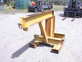 Forklift jib attachment - picture0' - Click to enlarge