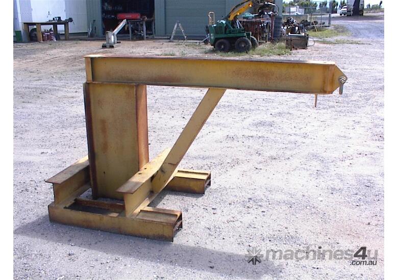 Used custom made Forklift jib attachment Forklift Jib in , - Listed on ...