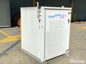 Skid Mounted Portable Shelter Ex-Government Air-Quality Testing Building. Dimensions: 1300mm x 1200m - picture0' - Click to enlarge