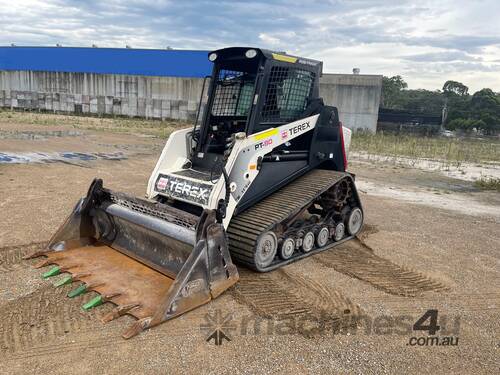 Terex PT80 Skid Steer Loader and Attachments