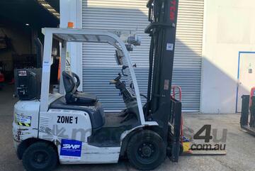 2.5ton Flameproof Forklift Class 1 Zone 1 & 2 / diesel / 6.5m lift / 3 stage mast   2.5ton Flameproof Forklift Class 1 Zone 1 & 2 / diesel / 6.5m lift / 3 stage mast