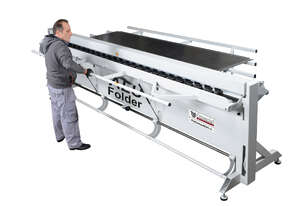 ALU Folder 50 Manual-operated folding machine to process ACM and solid aluminum