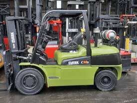 2008 Clark Container entry Forklift for sale-5 ton 4150mm lift solid tyres - picture0' - Click to enlarge