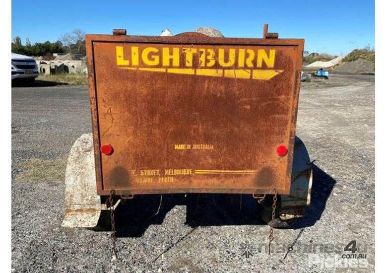 Used Lightburn Cement Mixer Powered By a Kawasaki FS200 Engine