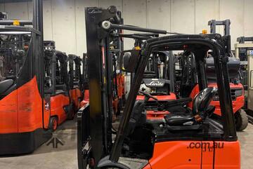 Linde E16 Latest Model 2 Yr Warranty Batt 1.6Ton 3 Wheeler 2015 Low Hours