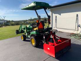 John Deere 1025r with McCormack FA-15 Front End Loader and 4in1 Bucket - picture0' - Click to enlarge