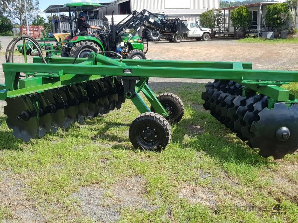 New Agking Trailing Disc Harrow 18 Plate Heavy Duty Disc Ploughs in
