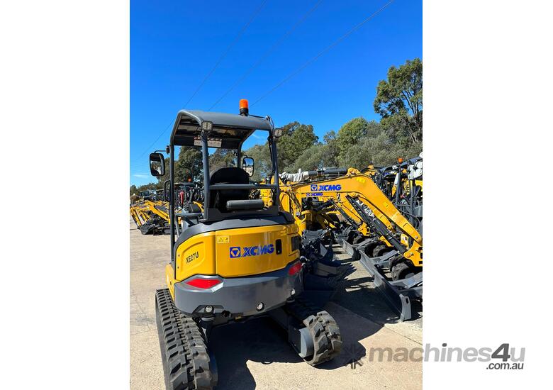 LAST DISCOUNTED ONE! XCMG 2.7T Excavator Civil Spec XE27U with Buckets and Ripper Package