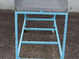 Stainless Steel Trolley with Mild Steel Mobile Frame - picture0' - Click to enlarge