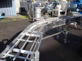 Stainless Curved 'S' Conveyor Frame Structure - ICA - picture1' - Click to enlarge