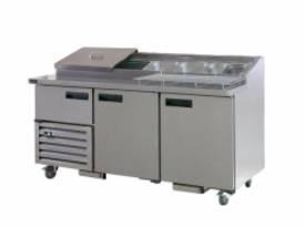 Refrigerated Pizza Bar UBP1800 (2.5 doors) 1800mm - picture0' - Click to enlarge