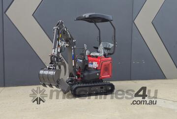 UME10P 10Hp Koop Engine mini excavator with Swing Boom and free 9 Attachments