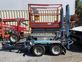 Used 19ft Scissor Lift and trailer combo - picture0' - Click to enlarge