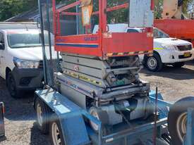 Used 19ft Scissor Lift and trailer combo - picture1' - Click to enlarge