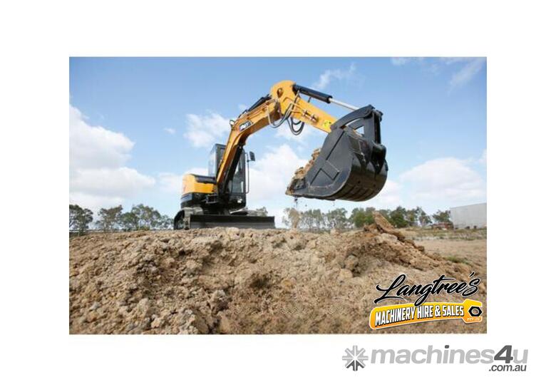 caption SY50U 5.3T Excavator | 5-Year/5000hr Warranty | 29.1 kW Power | Ideal for Excavation & Heavy Lifting