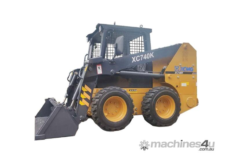 caption XCMG Skidsteer loader XC740K