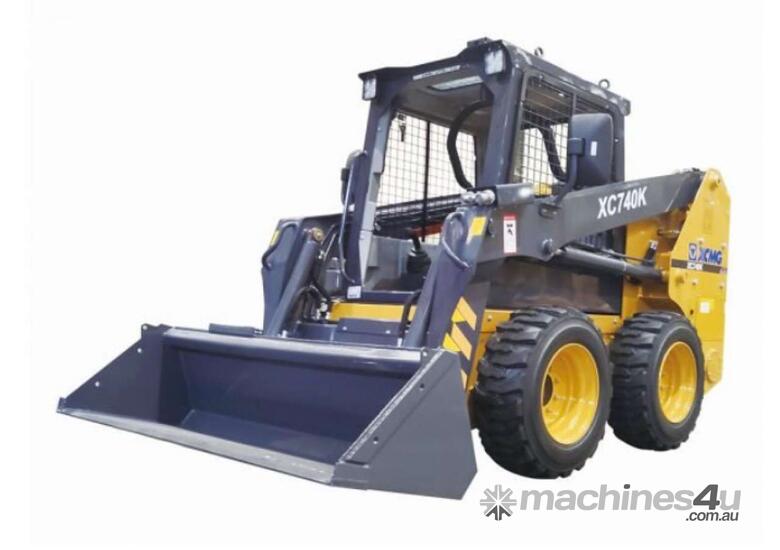 caption XCMG Skidsteer loader XC740K