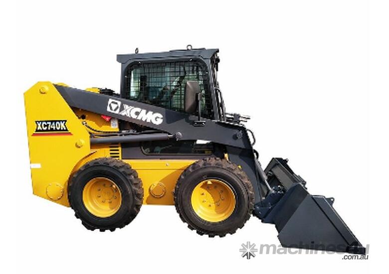 caption XCMG Skidsteer loader XC740K
