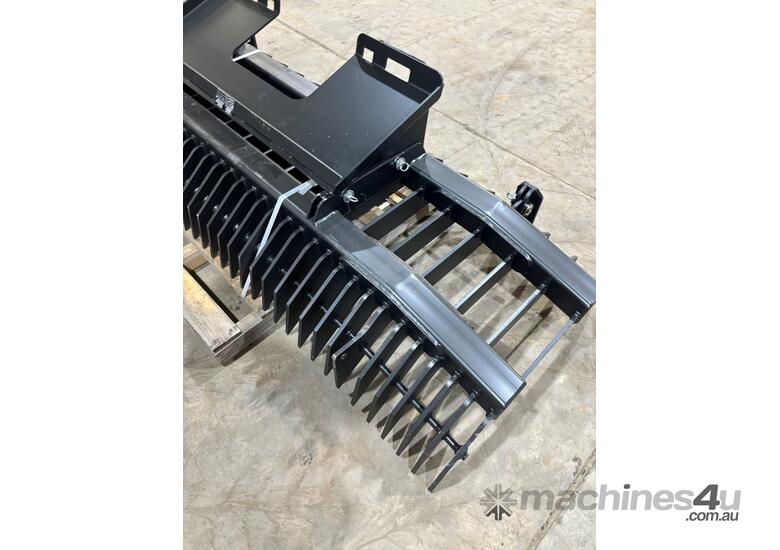NORM 2100mm Skid Steer REVERSIBLE STICK RAKE 
