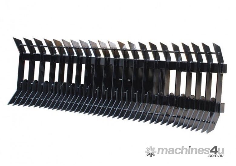 NORM 2100mm Skid Steer REVERSIBLE STICK RAKE 